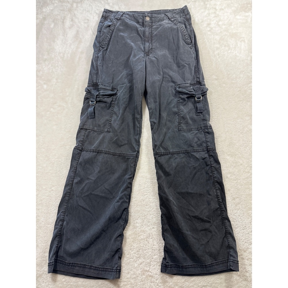American Eagle Womens Super High-Rise Baggy Wide Leg Cargo Pants 6 Meas: 28x29